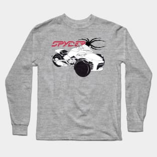 2023 Can-Am Spyder F3 White Long Sleeve T-Shirt